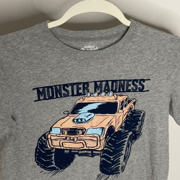 OshKosh Boy’s Truck Tee Size 12 - Picture 3 of 7
